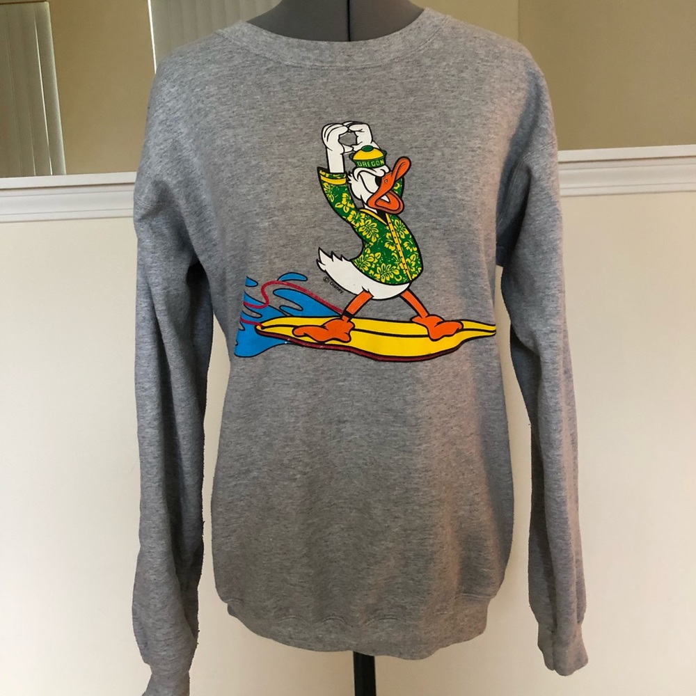 University of Oregon Donald Duck Crewneck